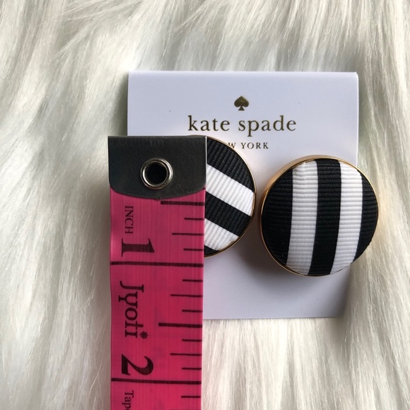 Kate Spade | set sail striped ribbon post earrings - Picture 9 of 11
